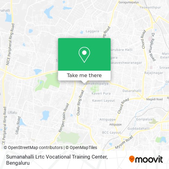 Sumanahalli Lrtc Vocational Training Center map