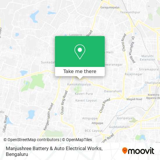 Manjushree Battery & Auto Electrical Works map