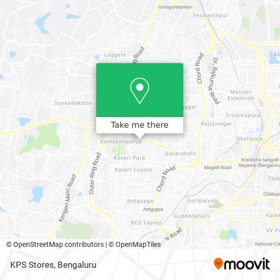 KPS Stores map