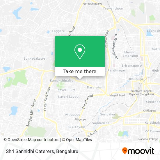 Shri Sannidhi Caterers map