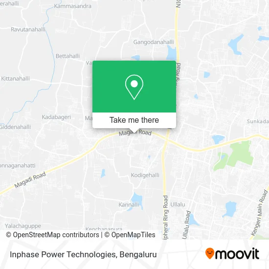 Inphase Power Technologies map