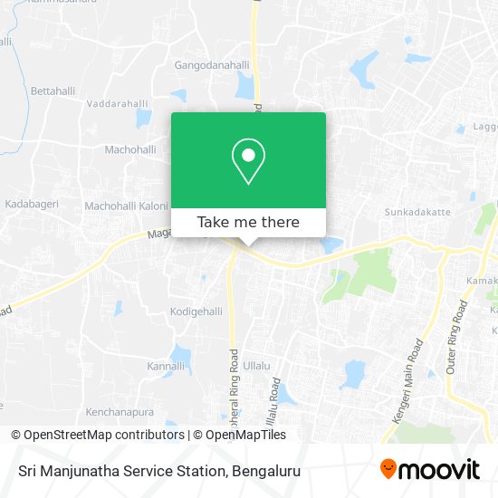 Sri Manjunatha Service Station map
