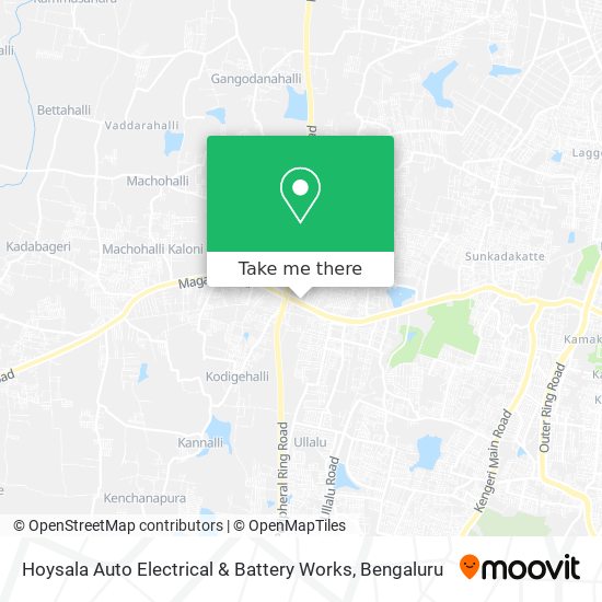 Hoysala Auto Electrical & Battery Works map