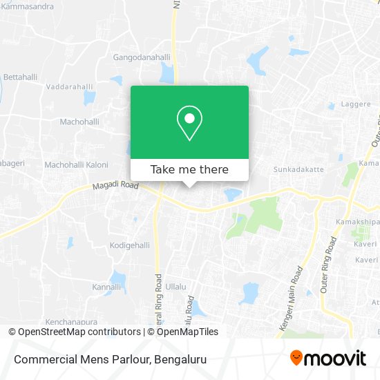 Commercial Mens Parlour map