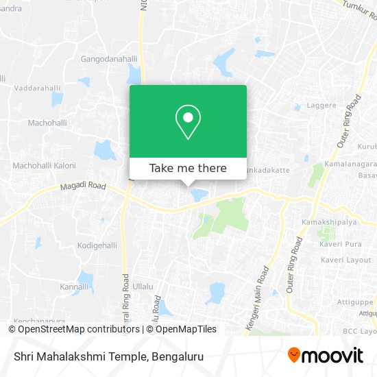 Shri Mahalakshmi Temple map