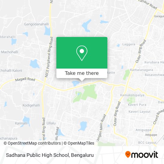 Sadhana Public High School map
