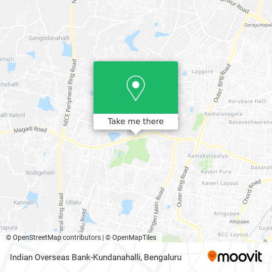 Indian Overseas Bank-Kundanahalli map