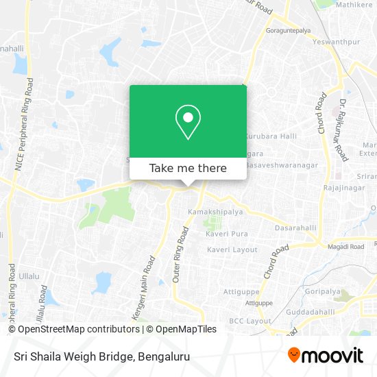 Sri Shaila Weigh Bridge map