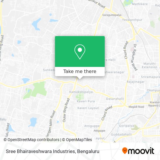 Sree Bhairaveshwara Industries map