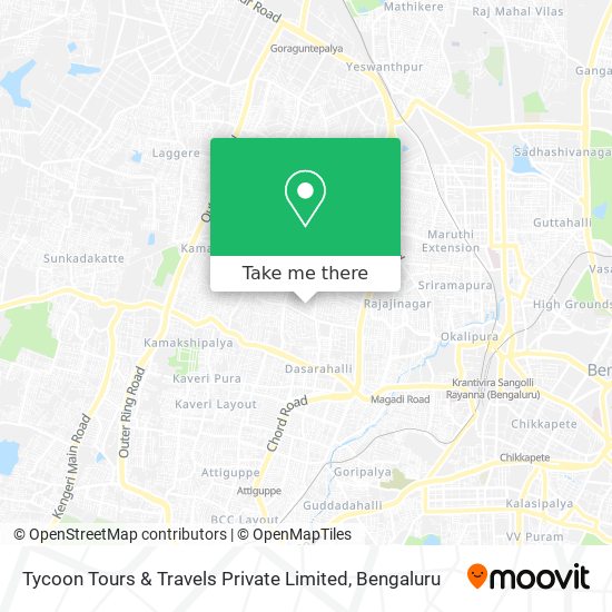 Tycoon Tours & Travels Private Limited map