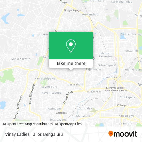 Vinay Ladies Tailor map