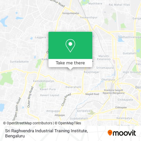 Sri Raghvendra Industrial Training Institute map