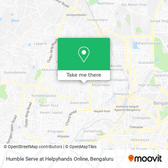 Humble Serve at Helpyhands Online map