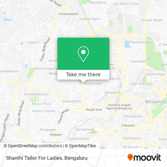 Shanthi Tailor For Ladies map