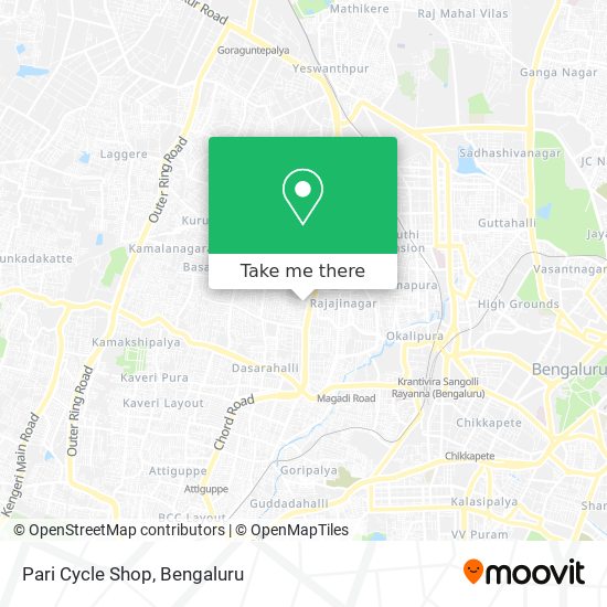 Pari Cycle Shop map