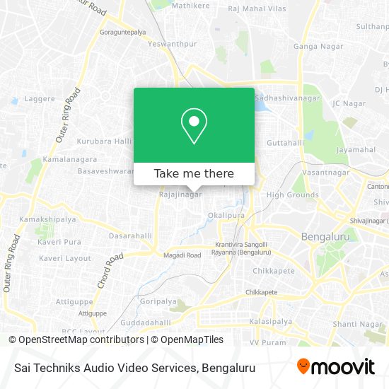 Sai Techniks Audio Video Services map