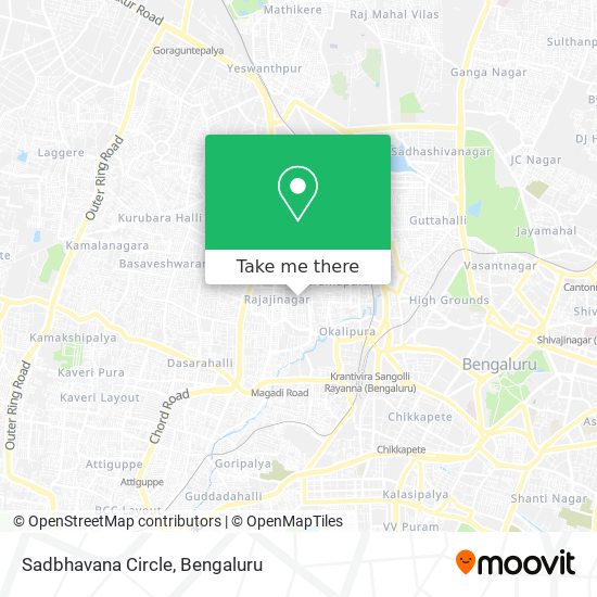 Sadbhavana Circle map