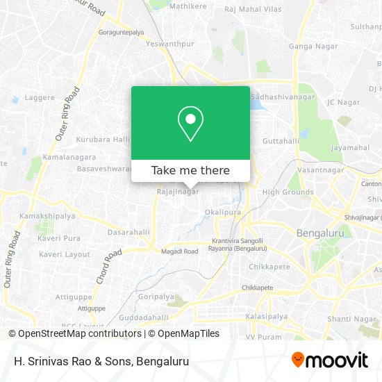 H. Srinivas Rao & Sons map