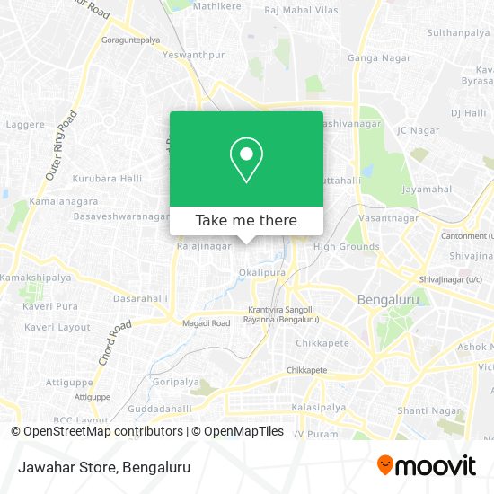 Jawahar Store map