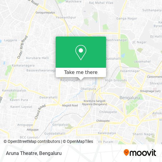 Aruna Theatre map