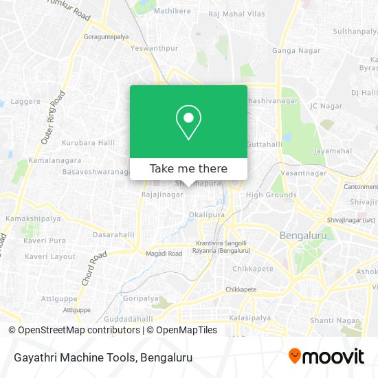 Gayathri Machine Tools map