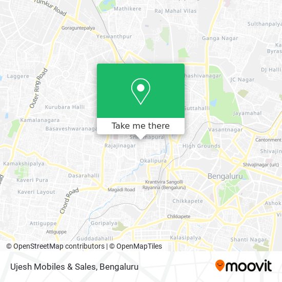 Ujesh Mobiles & Sales map