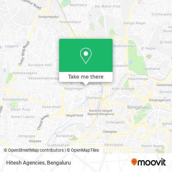 Hitesh Agencies map