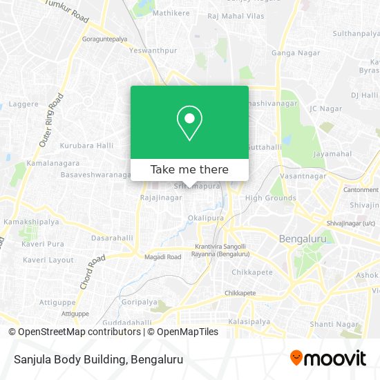 Sanjula Body Building map