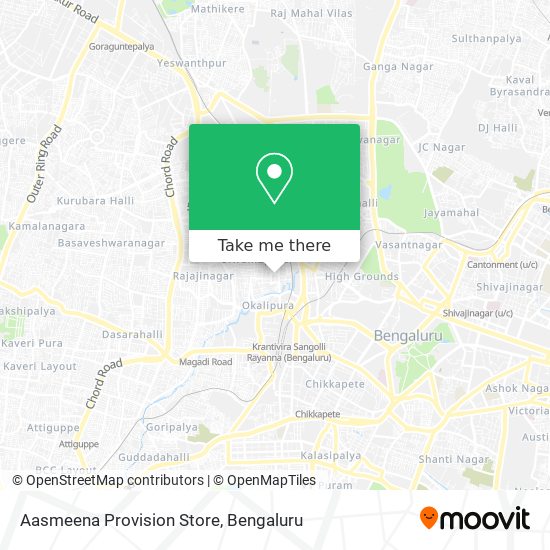 Aasmeena Provision Store map