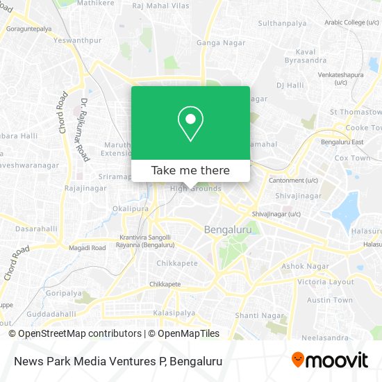 News Park Media Ventures P map