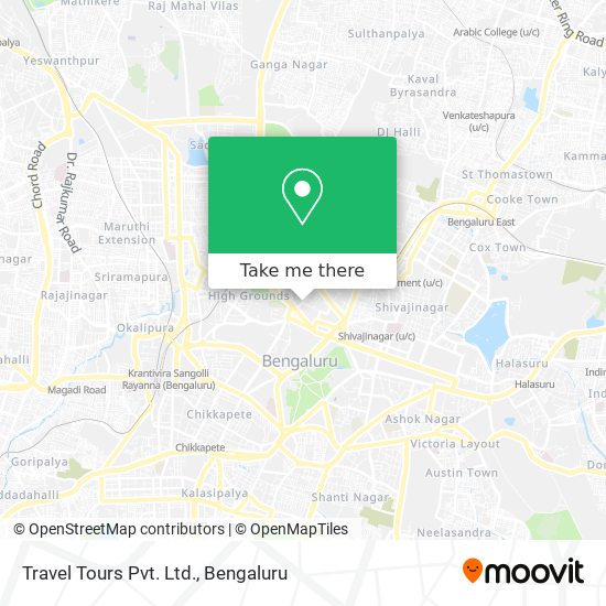 Travel Tours Pvt. Ltd. map