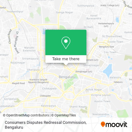 Consumers Disputes Redressal Commission map