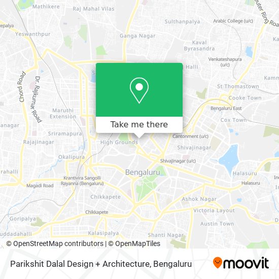 Parikshit Dalal Design + Architecture map