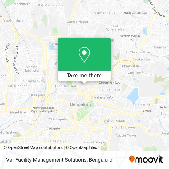 Var Facility Management Solutions map