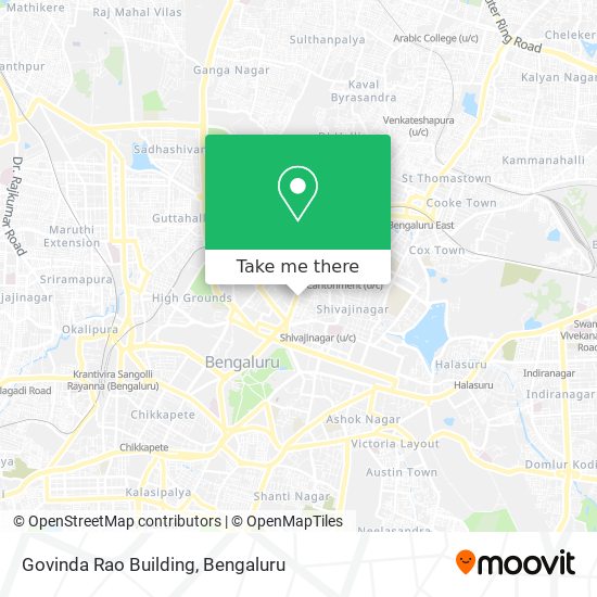 Govinda Rao Building map