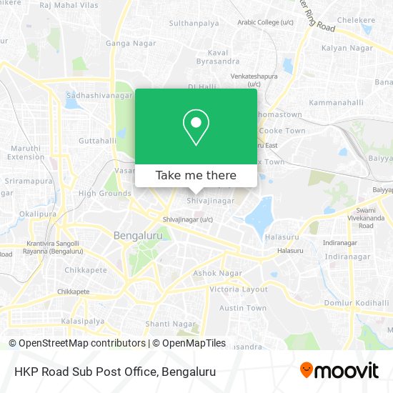 HKP Road Sub Post Office map