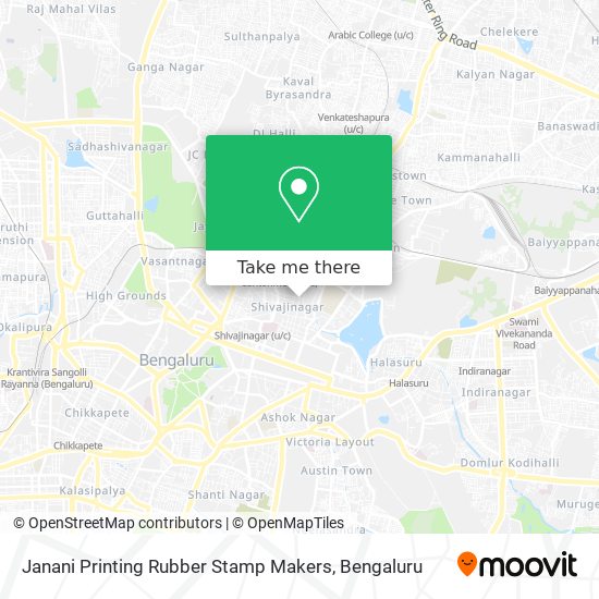 Janani Printing Rubber Stamp Makers map