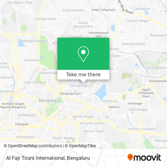 Al Fajr Tours International map