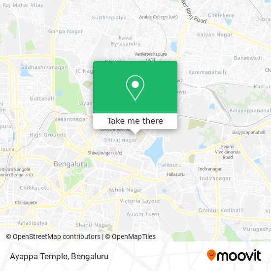 Ayappa Temple map