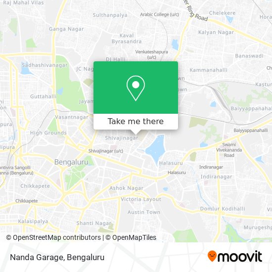 Nanda Garage map