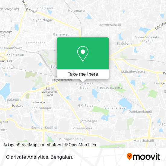 Clarivate Analytics map