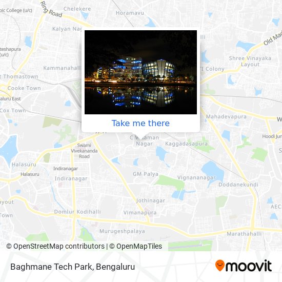 Baghmane Tech Park map