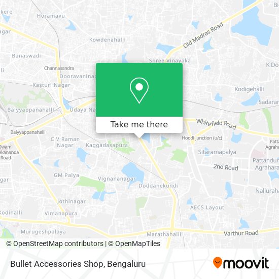 Bullet Accessories Shop map