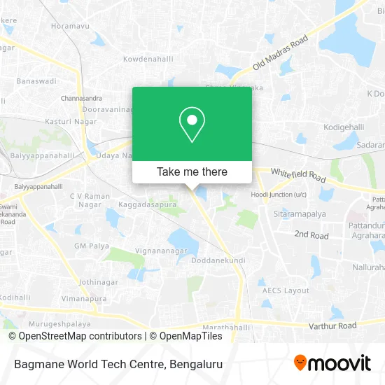 Bagmane World Tech Centre map