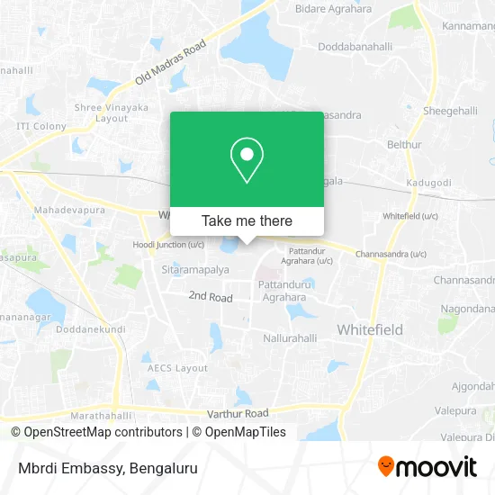 Mbrdi Embassy map