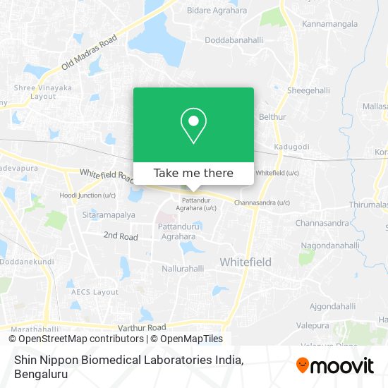 Shin Nippon Biomedical Laboratories India map