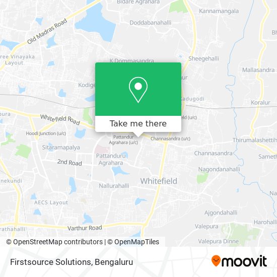 Firstsource Solutions map