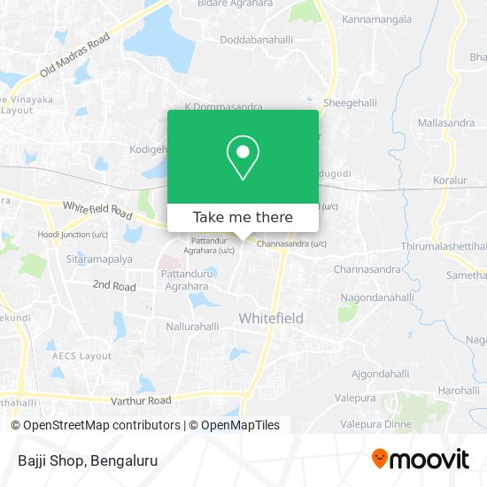 Bajji Shop map