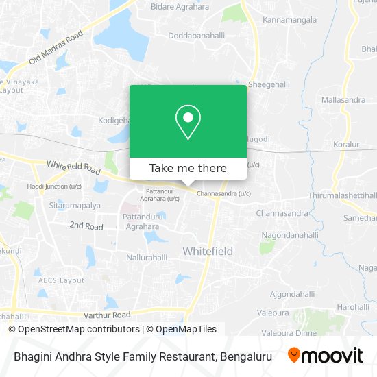 Bhagini Andhra Style Family Restaurant map