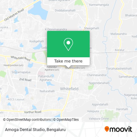 Amoga Dental Studio map